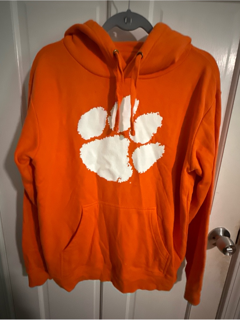 Fanatics Orange Hoodie with White Logo